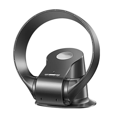 EROOLU Ventilador Sin Aspas, Ventilador De Refrigeración Portátil Ultra Silencioso De 12 Pulgadas, Ventilador De Escritorio O Montado En La Pared, 7 V