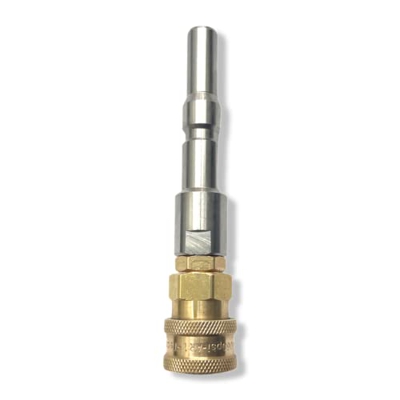 Conector de acoplamiento rápido M&M Smartek, adaptador de bayoneta de 1/4 de pulgada para lanza de espuma, limpiador de coches con boquilla de espuma 