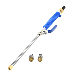 Yaasier Hidrolimpiadora de alta presión Jet de 46,5 cm para jardín, manguera de jardín de alta presión, cañón de espuma de metal, pulverizador de rieg características