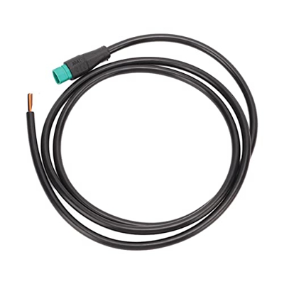 Bnineteenteam Cable de Extensión de Bicicleta Eléctrica, Caucho 5 Pines 2a 250V Macho Accesorio de Cable de Extensión de Bicicleta Eléctrica para Modi