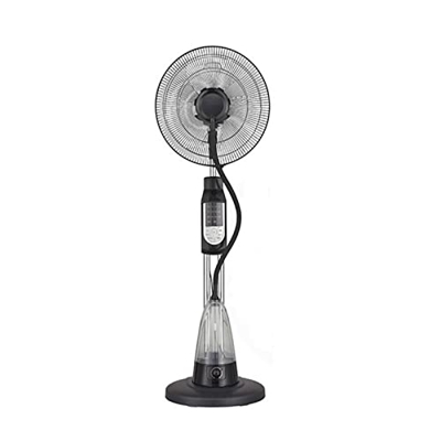 Decorspace - Ventilador de pie con nebulizador de agua "Brio" mando a distancia y temporizador