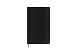 Moleskine - Agendas de 18 meses 2022-2023, Agenda Diaria con Tapa Blanda y Cierre Elástico, Tamaño L 13 x 21 cm, Color Negro precio