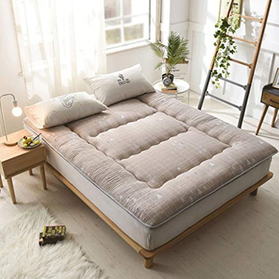 ZCYX Colchón Acolchado de Suelo Grueso, Almohadilla de Dormir Plegable para Estudiantes, colchoneta de Cama Japonesa, colchón de Dormir para Cama Enro