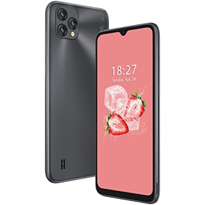 OSCAL C60 2022 Teléfono Móvil, Quad-Core 4GB+32GB (1TB Ampliable), Pantalla HD+ 6.528, Cámara 13MP+5MP, 4780mAh Batería, Smartphone Libre 4G Dual SIM,