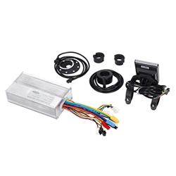 Dilwe Kit de Conversión de Bicicleta Eléctrica, Kit de Modificación de Conversión de Velocidad del Motor del Controlador Adecuado para Motor de Scoote en oferta
