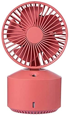 Ventilador portátil con rociador de Agua Carga USB Cómodo Escritorio Mini Ventilador Aerosol Hidratante Refrigerador Humidificación Adecuado para la O