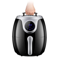 JJJ Freidora de Aire 8L Freidora eléctrica Freidora Libre Fry Fry Fry Fry, freidora de Aire sin petróleo for Papas Fritas, 1800W (Color : 8L) en oferta