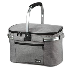 bomoe K37 IceBreezer Nevera portátil Aprox. 22 litros - Cesta Picnic Bolsa térmica para Comida y Bebidas - Nevera Coche Bolsa Porta Alimentos isotérmi precio