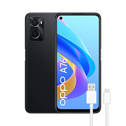OPPO A76 - Smartphone 128GB, 4GB RAM, Dual SIM, Pantalla 6,56”, Cámara 13MP+2MP, Cámara selfie 8MP, Batería 5000mAh, Carga Rápida 33W - Negro precio