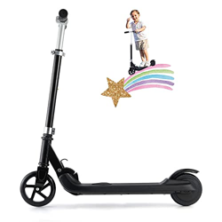 HB Patinete Eléctrico Plegable 5" - para niños 4 a 12 años - Motor de 120 W - Velocidad hasta 12 km/h - Recorrido de hasta 8 km - Batería Recargable d en oferta
