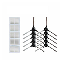 ELEME Liuyan Store 15 Piezas/Lote Robot Robot Pinceles de Aspirador Cepillo Lateral Ajuste for MIDEA VCR15 Midea VCR16 Accesorios de Piezas de aspirad características