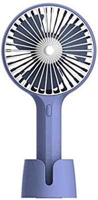 XiangWen Pequeño ventilador USB portátil recargable Mute escritorio Windy Student portátil portátil de mano adecuado para el hogar oficina al aire lib