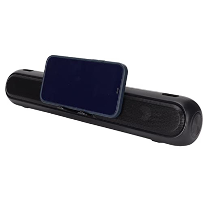 Altavoz de Computadora para Juegos,Altavoz de Barra de Sonido de Escritorio Bluetooth, Altavoz de TV de Cine en Casa con Luz RGB,Barra de Sonido de Co