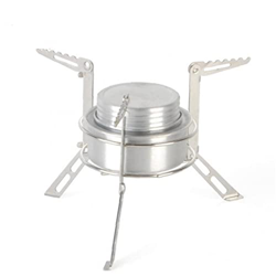 Rack De Estufa De Alcohol 2 Piezas/Set Camping Mini Cooker Baller con Soporte De Soporte para Mochileros De Picnic Cenderismo en oferta