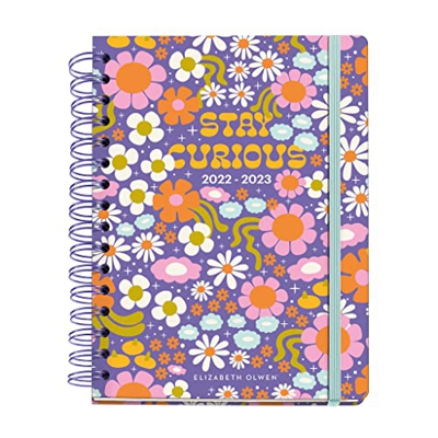MIQUELRIUS - Agenda septiembre 2022 agosto 2023 - Semana Vista - Tamaño Plus 15,5 x 21,3 cm - Multilingüe: inglés, español, portugués, italiano, franc