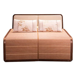 XJZHANG Colchoneta Colchón Alfombrilla Familiar Colchón Fresco Colchón Refrescante Colchoneta De Bambú De Verano Colchón Fresco Antideslizante Transpi en oferta