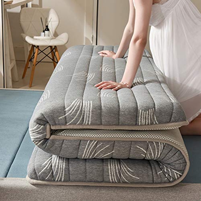 ZCYX Colchoneta Japonesa para el Suelo, colchón Plegable para Estudiantes, colchoneta Transpirable Agradable para la Piel, Almohadilla para Dormir, fá