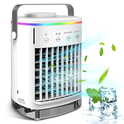 n/a Ventilador de escritorio de mini acondicionador de aire portátil for ventilador de enfriamiento en el hogar Purificador de aire Humidificador USB 