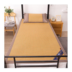 XJZHANG Colchonetas de Verano para Dormir, Cama Doble Individual Fibras Vegetales Colchones Que absorben el Sudor Almohadillas Transpirables de Doble  características