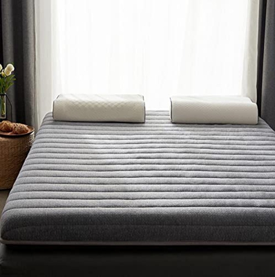 GHKWXUE Topper de colchón de látex - colchoneta de Piso de Tatami, colchón de Tatami de futón Transpirable colchón de futón Grueso Suave colchón Plega