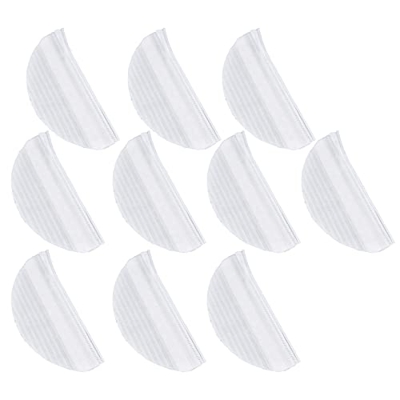 Pwshymi Trapo de Trapeador, Almohadilla de Fibra para Trapeador, sin Pelusa, Desechable, Fácil de Secar, 10 Piezas para Limpieza para Robot de Barrido