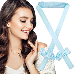 Rizador Pelo Sin Calor, ZAHRVIA Seda Diadema para Rizar sin Calor, Cinta para Rizar Sin Calor para Dormir, Duerme Ondas Rizadores de Cabello, Rizadore en oferta