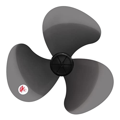 Homoyoyo Cuchillas para Ventilador de plástico Hojas de Ventilador de Mesa con Cubierta de Tuercas Hojas de Ventilador para hogar