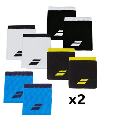 Babolat MUÑEQUERA Logo Azul