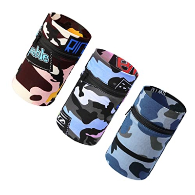 HEFUTE Cartera de Muñeca Deportiva con Bolsillos con Cremallera Que Recorre el Tenedor del Teléfono Móvil del Viaje(10)