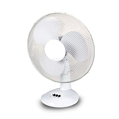 Decorspace Ventilador de mesa de 3 velocidades con oscilación horizontal 38w