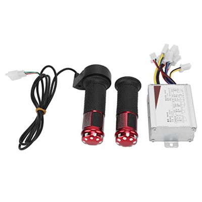 RiToEasysports Kit de Conversión de Bicicleta Eléctrica, Juego de Mango de Controlador de Bicicleta Eléctrica de 24 V 500 W para Bicicleta Eléctrica S