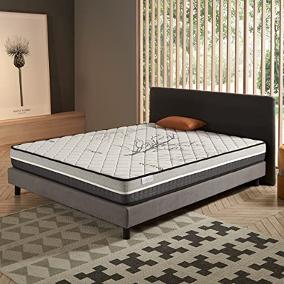 COSMOS | Solar | Colchón 150x190x20 Cm Viscoelástico Multicapa | Excelente Soporte Firme | Máximo Confort 7 Zonas Relajación Muscular | Extraordinario