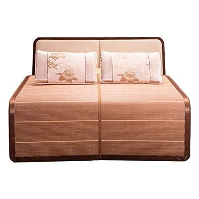 XJZHANG Colchoneta Colchón Alfombrilla Familiar Colchón Fresco Colchón Refrescante Colchoneta De Bambú De Verano Colchón Fresco Antideslizante Transpi