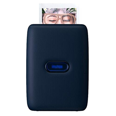 KJHD Mini Impresora inalámbrica portátil, Estudio de Archivos de Fotos y Otros Equipos de impresión (Color : Blue)