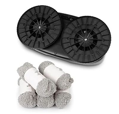 HUTT DDC55/DDC5/C6 Accesorios Originales para Robot Limpiador Ventanas,5 Piezas de Trapo (HUTT 5pcs)