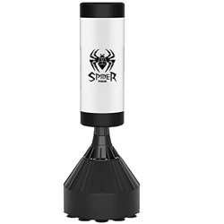 Saco De Boxeo para Niños Y Adultos, Saco De Boxeo Independiente De 66'' con Soporte Grande, Guantes, Bolsa Pesada, Bolsa De Kickboxing con Base (Color características