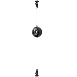 Bola De Reflejos De Boxeo De Doble Extremo, Pelota De Boxeo, Pelota De Velocidad, con 2 Ventosas Fuertes, Cuerda Elástica Alta, Reacción (Color : Blac precio