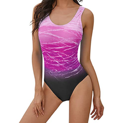 heekpek Bañadores Mujer Trajes de Baño Una Pieza Bañador Reductores Traje Baño Deportivo Bikini con Relleno Bañador Natacion Halter Verano Trikini Cin precio