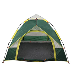 Tienda de campaña, 4 personas para acampar para tienda de campaña, 2 a 4 personas, tienda de campaña emergente con tela de sombra, tienda de campaña f características