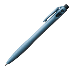 Bolígrafo detectable retráctil con clip tinta negra, QUASAR DP, modelo QU0010AN, apto para industria alimentaria, antideslizante, ergonómico (1) características