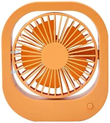 XiangWen Ventilatore da tavolo Mini USB Ventilatore portatile personale con rotazione di 360 gradi Angolo regolabile per campeggio da viaggio all'aper