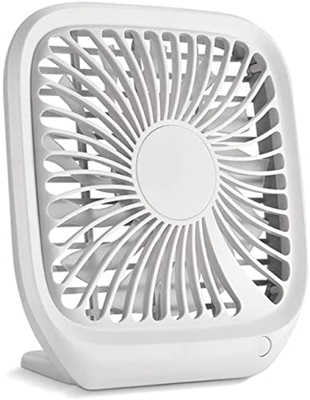 XiangWen Desktop USB Mute Ventilador pequeño Viento de Tres velocidades Dormitorio portátil Ventilador eléctrico pequeño Adecuado para la Oficina en c