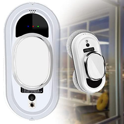 HNCXHX Robot de Limpieza de Ventanas, Robot Aspirador, Herramientas robóticas de Limpieza de Ventanas para Edificios Altos de Ventanas Interiores/Exte