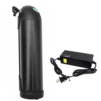 HJGHY Batería de Bicicleta eléctrica 36V 48V, 10AH 13AH Batería de E-Bike batería de Iones de Litio con Cargador, para Bicicleta Eléctrica 500W 350W 2