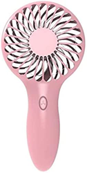 XiangWen Summer Cool Handheld Pink Mini Ventilador de Mano Portátil Recargable USB Regulación de Velocidad de 3 velocidades Adecuado para la Oficina e precio