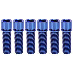 AUNC Tornillo de Vástago de Bicicleta, Tornillo de Vástago de Auricular M8x25mm Aleación de Titanio con Material Liviano para Bicicleta para Bicicleta características