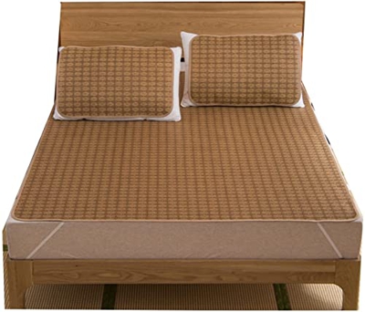 Colchón De Seda Hielo Colchón Fresco Verano Estera Bambú Colchón Colchoneta para Dormir Bambú Natural Enfriamiento Estera De Bambú para El Hogar Y La 