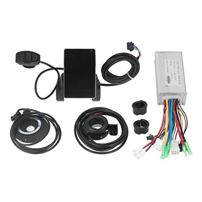 Kit de Controlador de Actualización de Bicicleta Eléctrica, Conjunto de Controlador Modificado de Batería de Litio para Bicicleta con Controlador 22a 