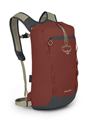 Osprey Europe Daylite Cinch Pack Mochila, Bellota Rojo/Tunnel Vision Grey, O/S en oferta