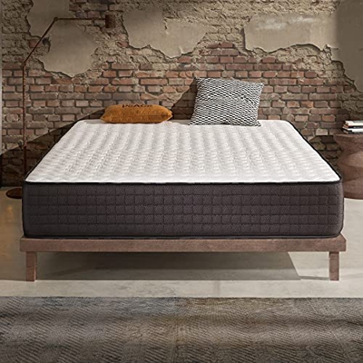 Naturalex | Titanium | Colchón 135x190 Cm Viscoelástico Premium 20 Cm | Nueva Tecnología Soporte Blue Látex Firme | Efecto Anti-Presión Ergonómico | T